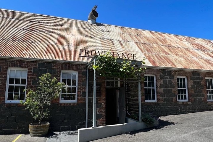 a large brick building